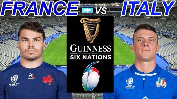 France vs Italy Six Nations Rugby